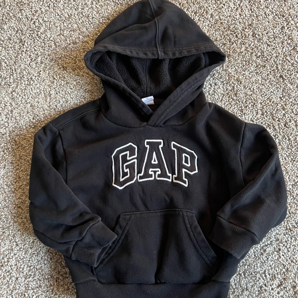 GAP Kids Classic Black Hoodie